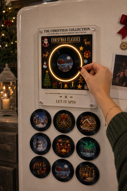 Magnetic Vinyl Music Frame — The Christmas Collection